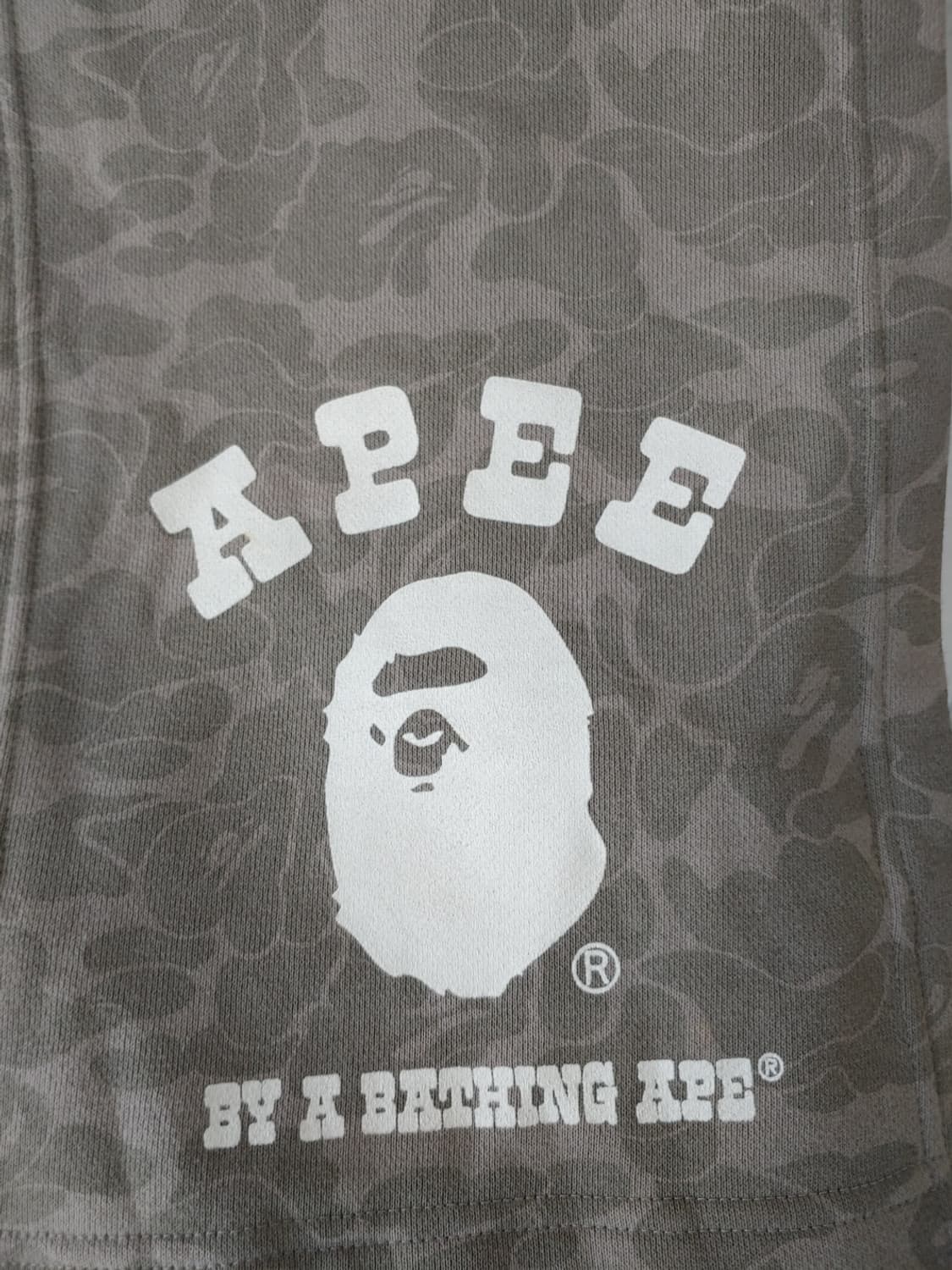 [OS] 베이프 APEE 그레이카모 컬리지 머플러 상품이미지3