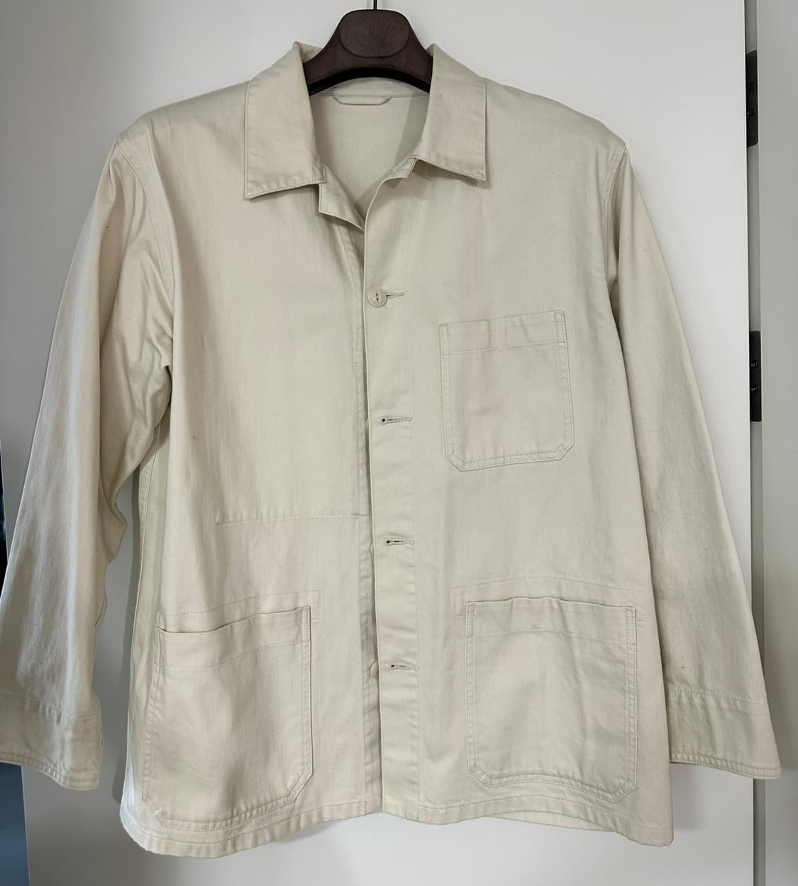 유니클로 유틸리티 재킷 오프화이트 2XL 상품이미지1