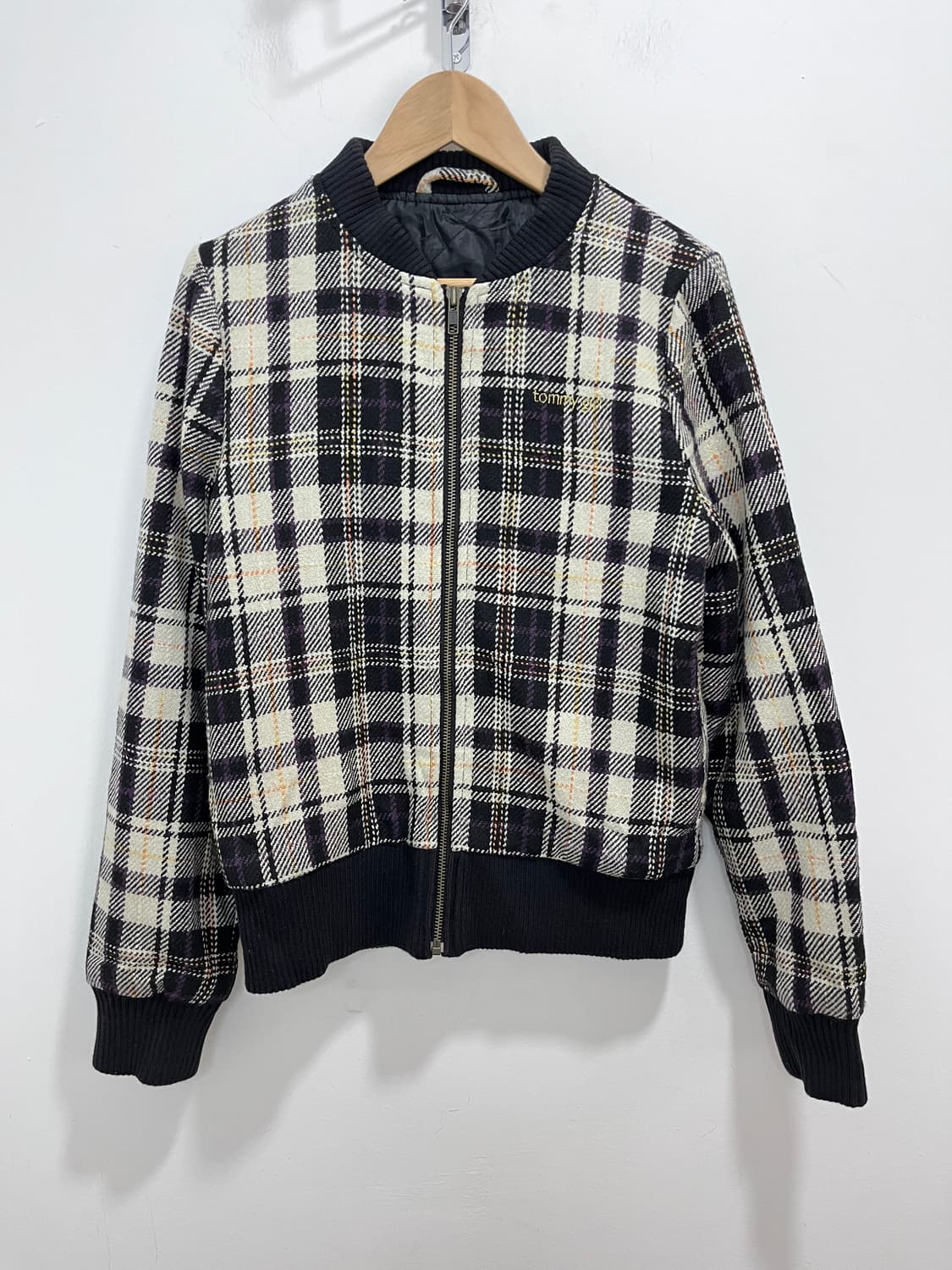 타미힐피거 체크 울 자켓 상품이미지4