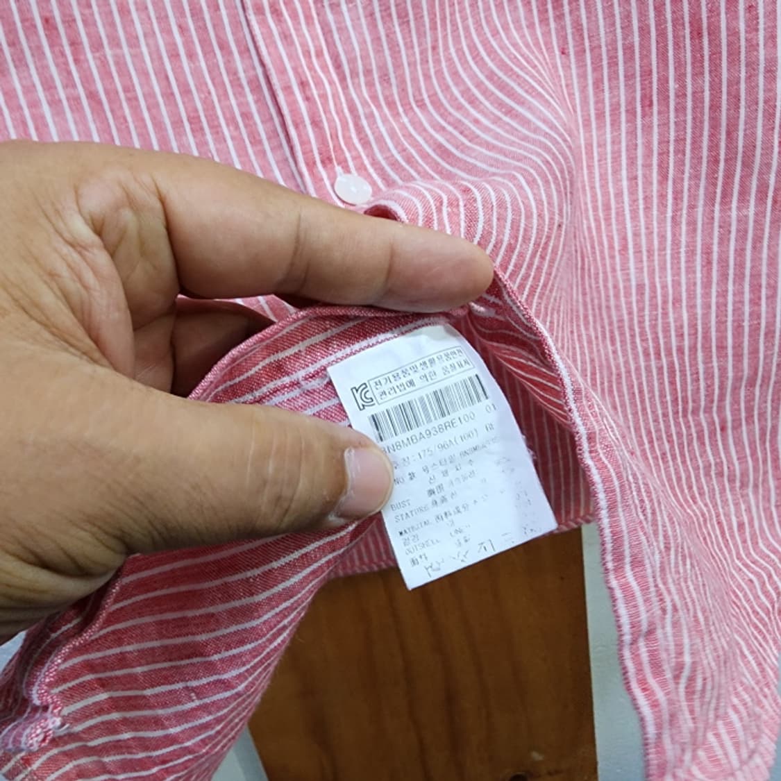 BON 본 마 린넨 반팔셔츠(100) 상품이미지5