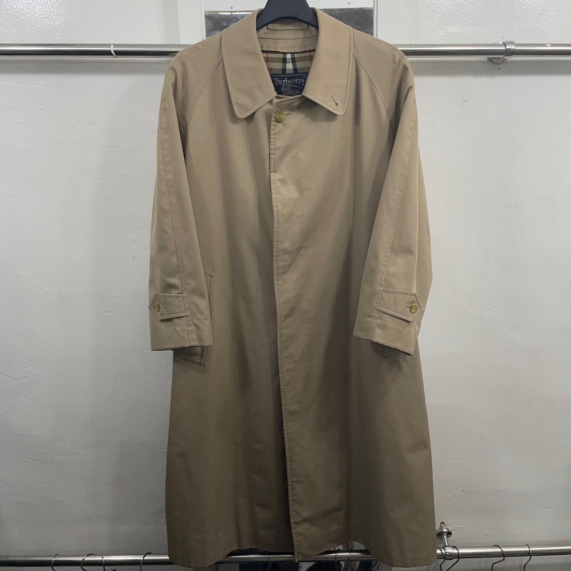 L 버버리 싱글 트렌치 롱코트 상품이미지3