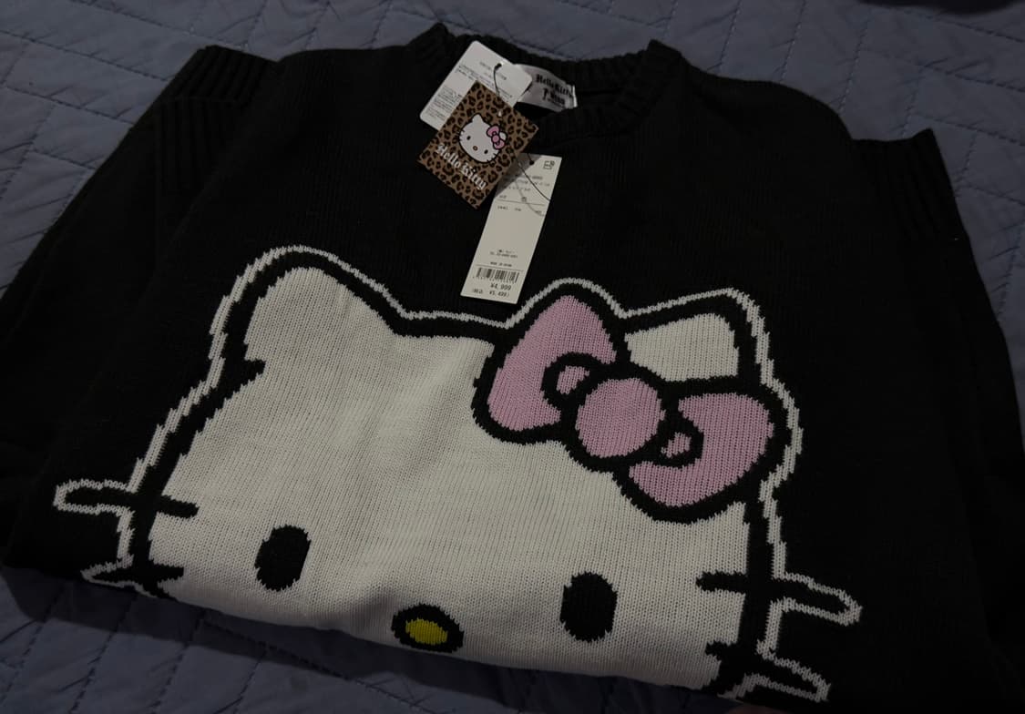 헬로키티 니트 wego 상품이미지1
