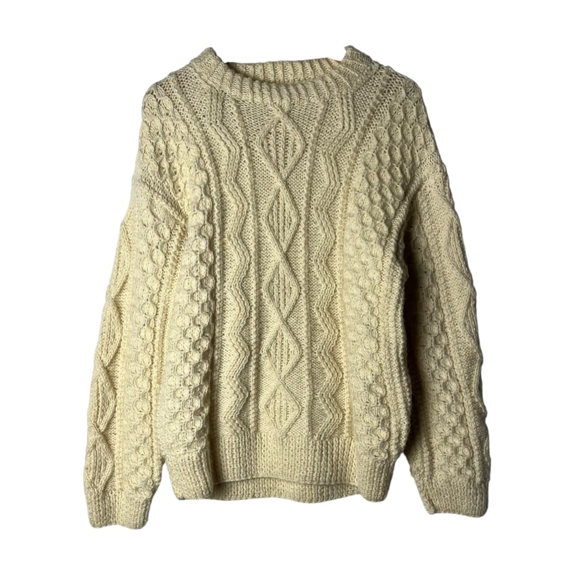 [Aran IsLands] 80's 핸드메이드 피셔맨 니트 상품이미지1