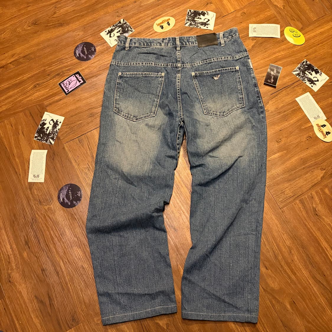 Armani denim work pants 데님 워크 팬츠 상품이미지3