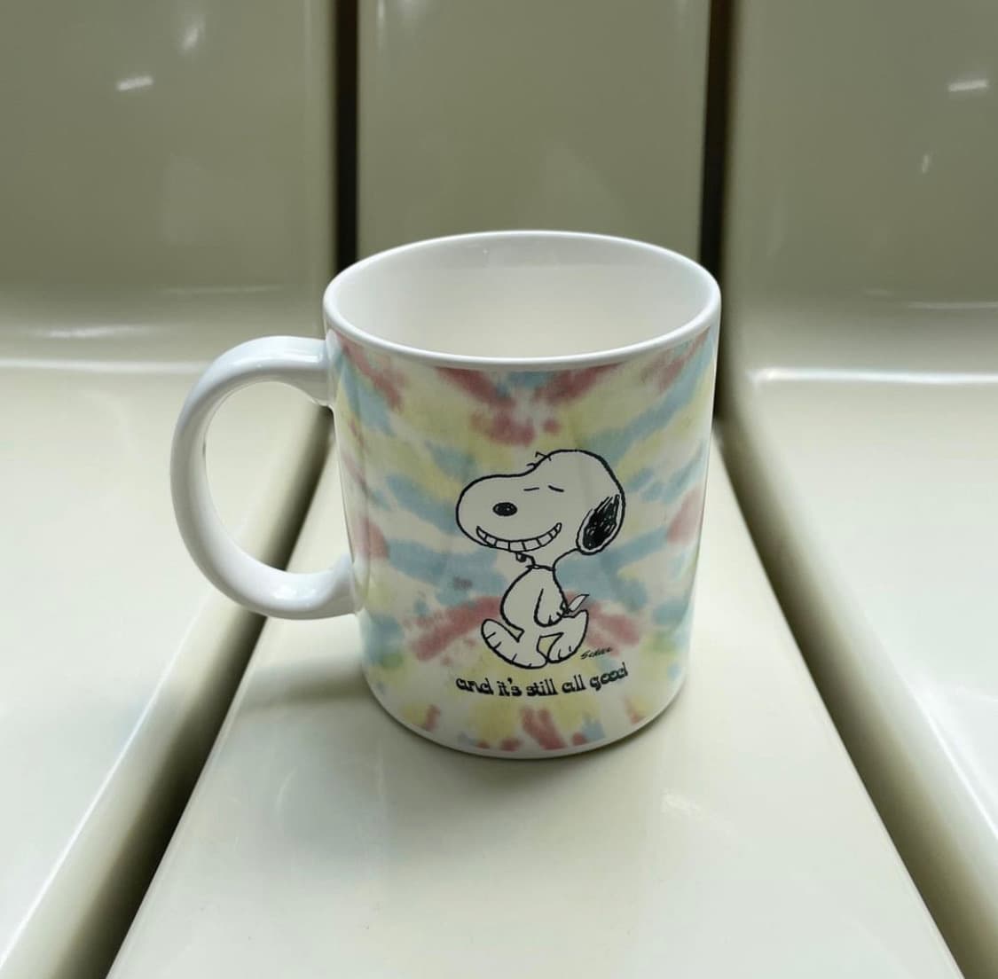 스투시 x 스누피 머그컵 상품이미지1