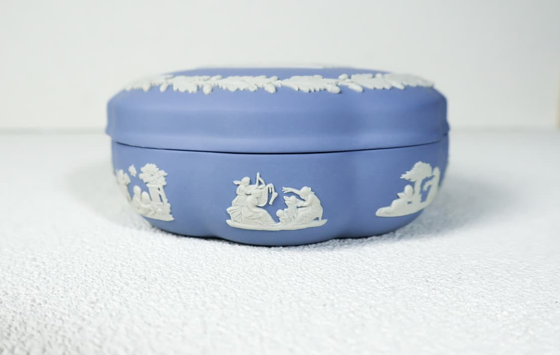 [영국앤틱] 웨지우드 제스퍼웨어 트링켓박스 보석함_ 페일블루 상품이미지10