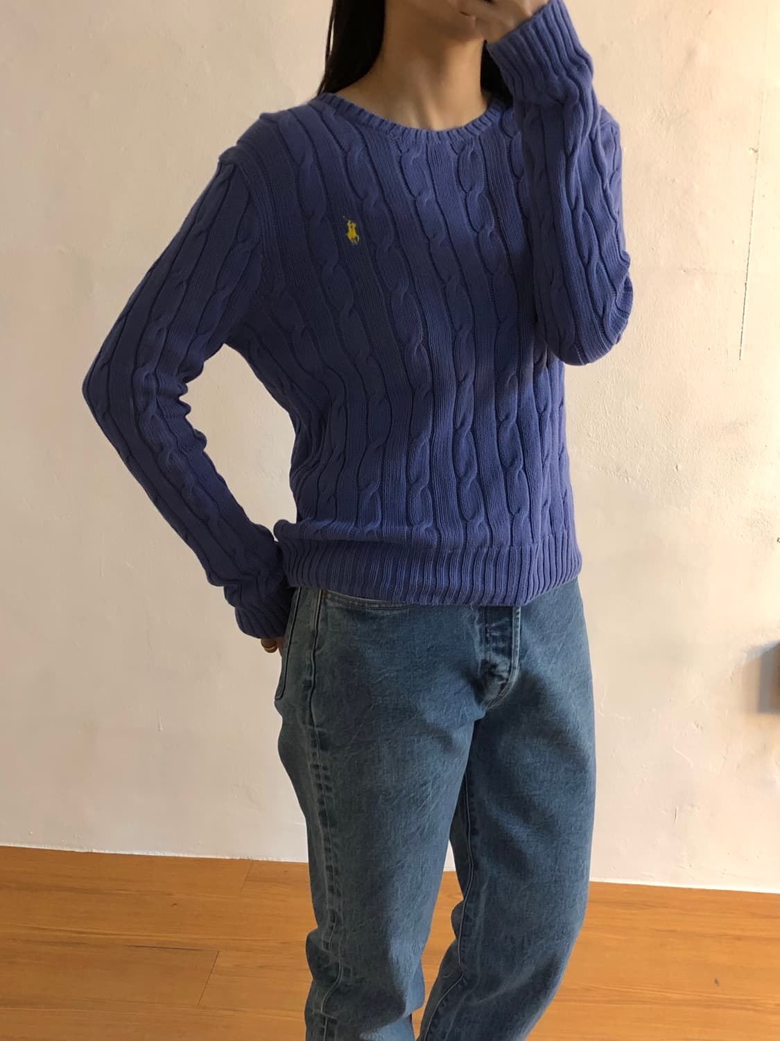 폴로 케이블 니트 상품이미지3