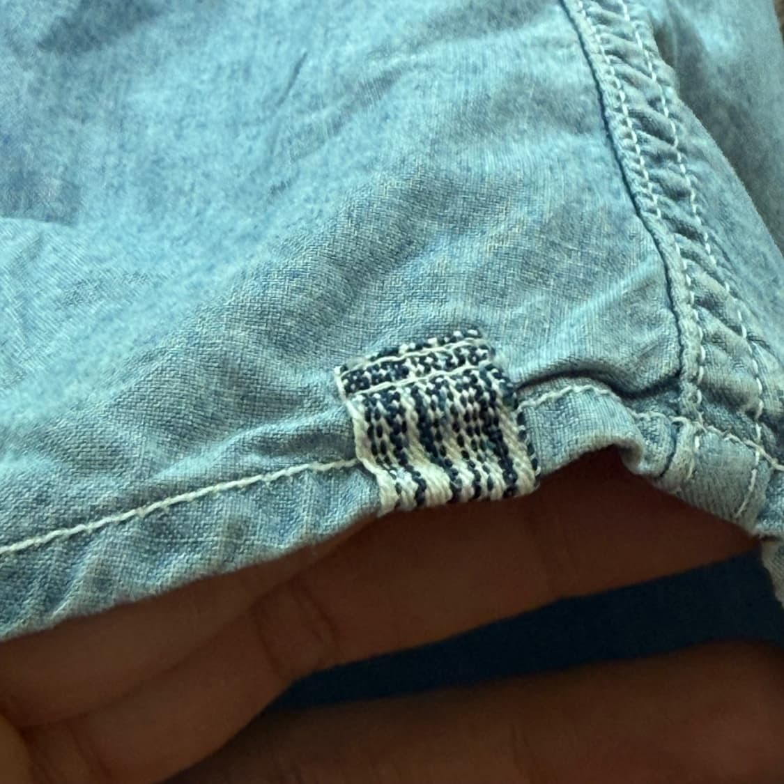 비즈빔 GRAND RIVER L/S 샴브레이 셔츠 상품이미지3