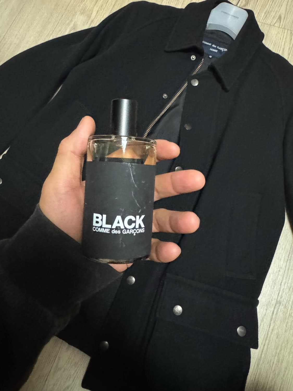 꼼데가르송 옴므 카코트 블랙 00‘s 준야와타나베 디렉팅 상품이미지7