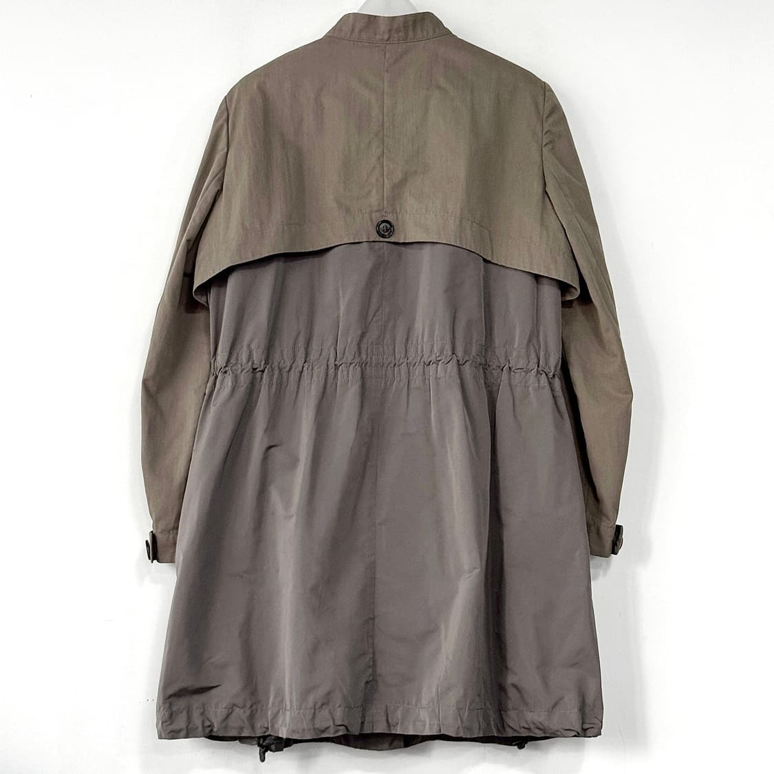 브루넬로쿠치넬리 배색 트렌치 코트 상품이미지8