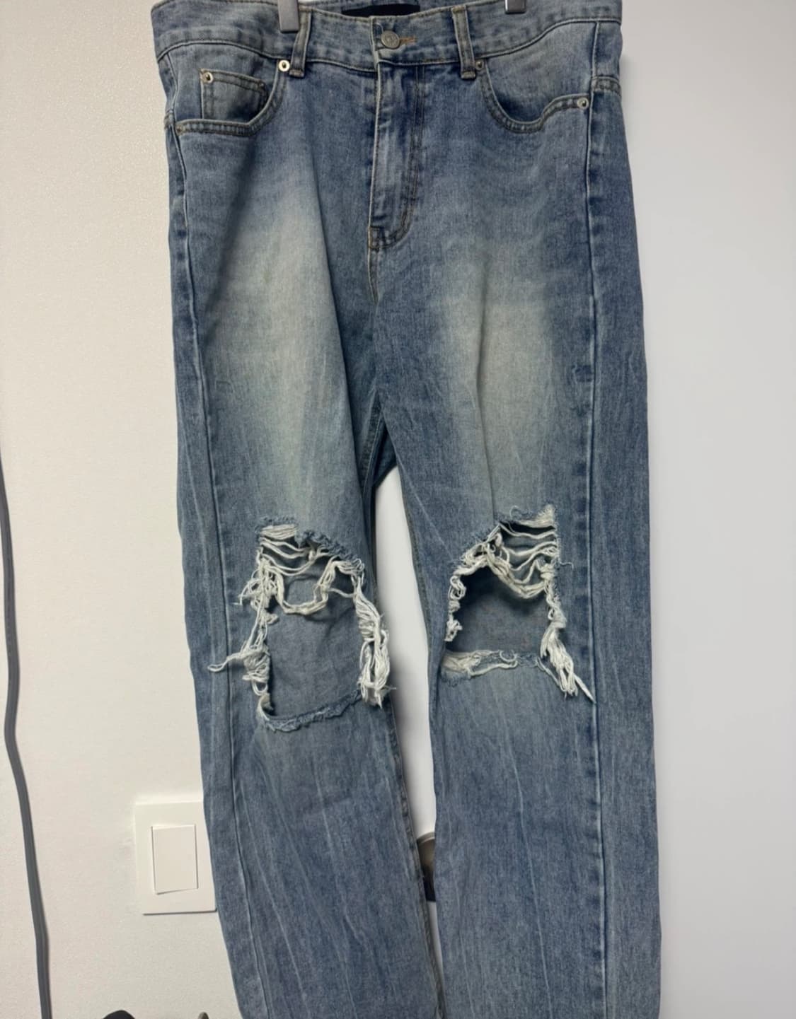 앳더모먼트 찢청 데님 상품이미지2