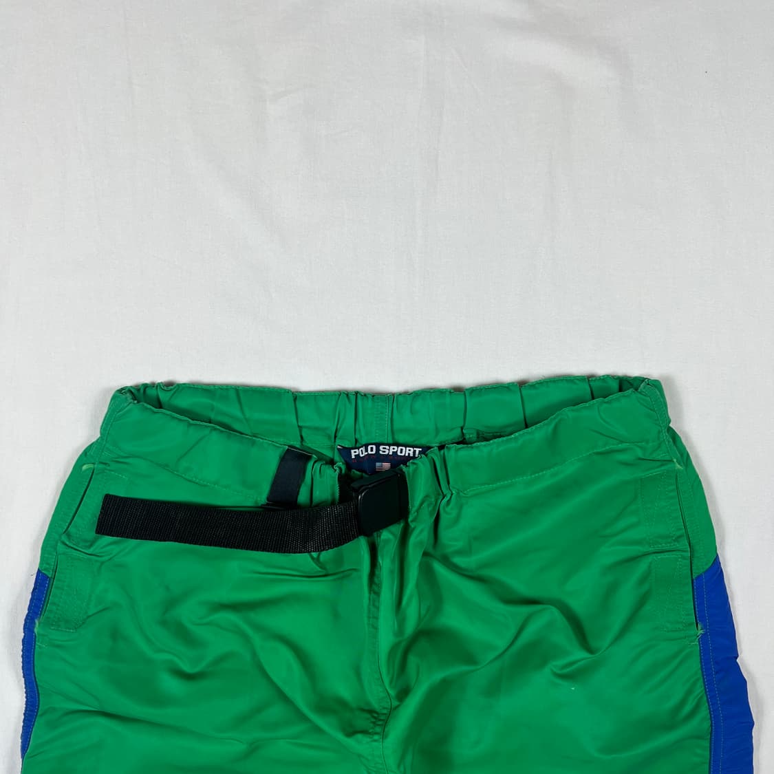 90‘s 폴로스포츠 스펠아웃 밴딩 스트랩 반바지 상품이미지2