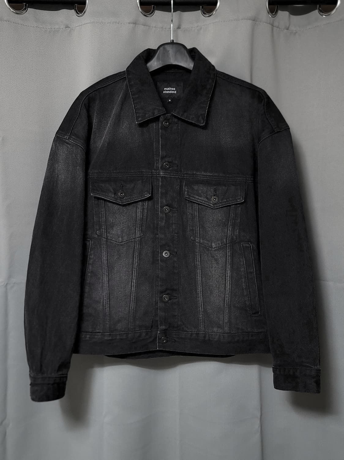 무신사스탠다드 엑스트라 오버사이즈 데님자켓 M 상품이미지1