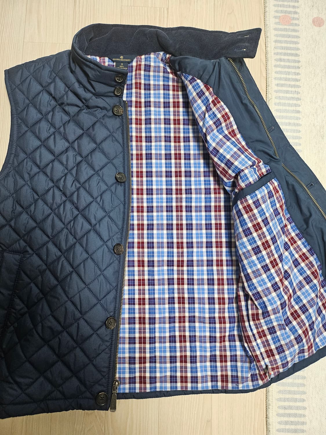 브록스브라더스 퀄팅 베스트 상품이미지3