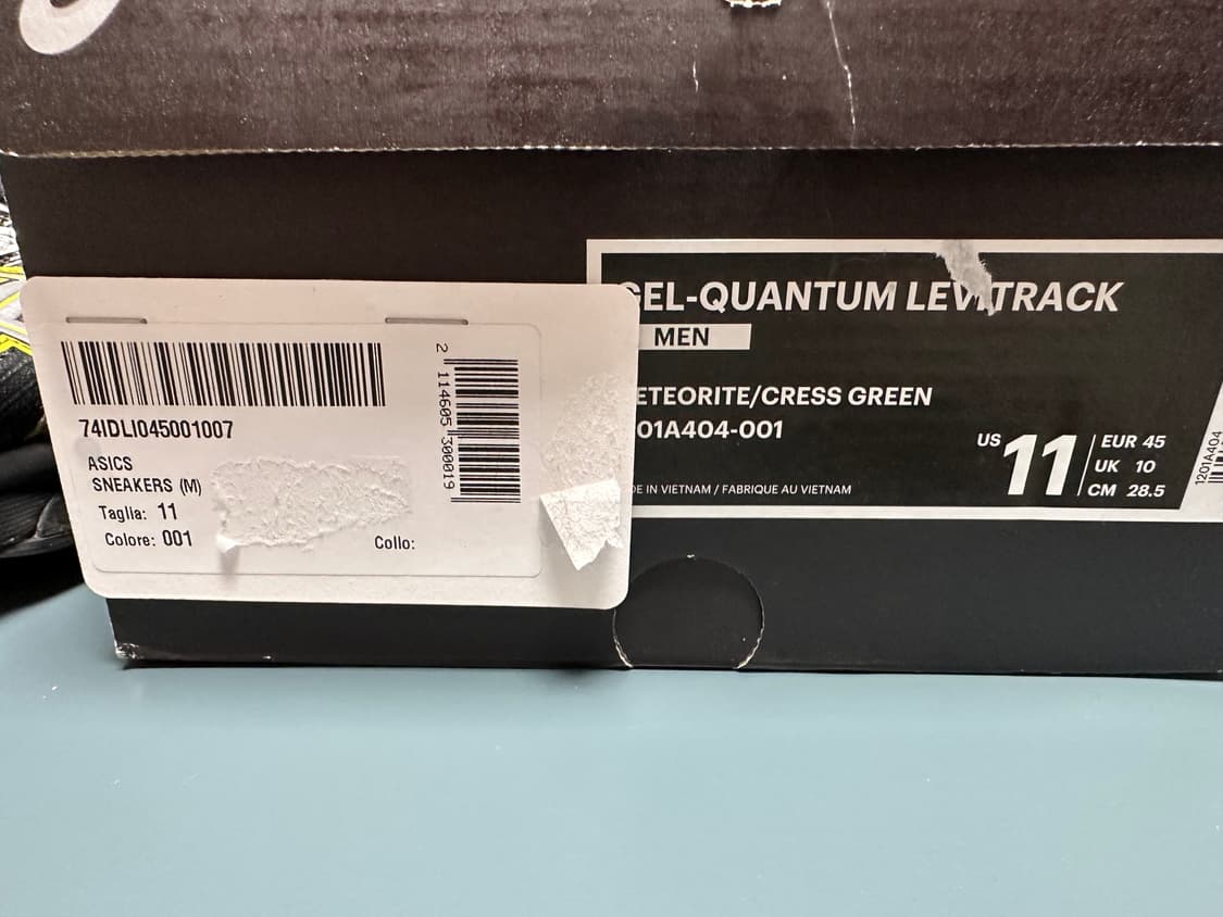 아식스 키코 젤퀀텀 레비트렉 285사이즈 상품이미지2