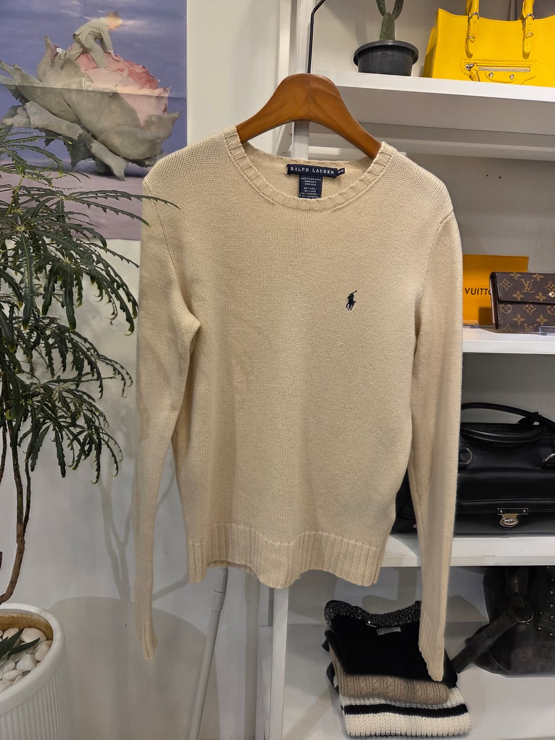 랄프로렌 캐시미어 블랜드 니트 풀오버 상품이미지1