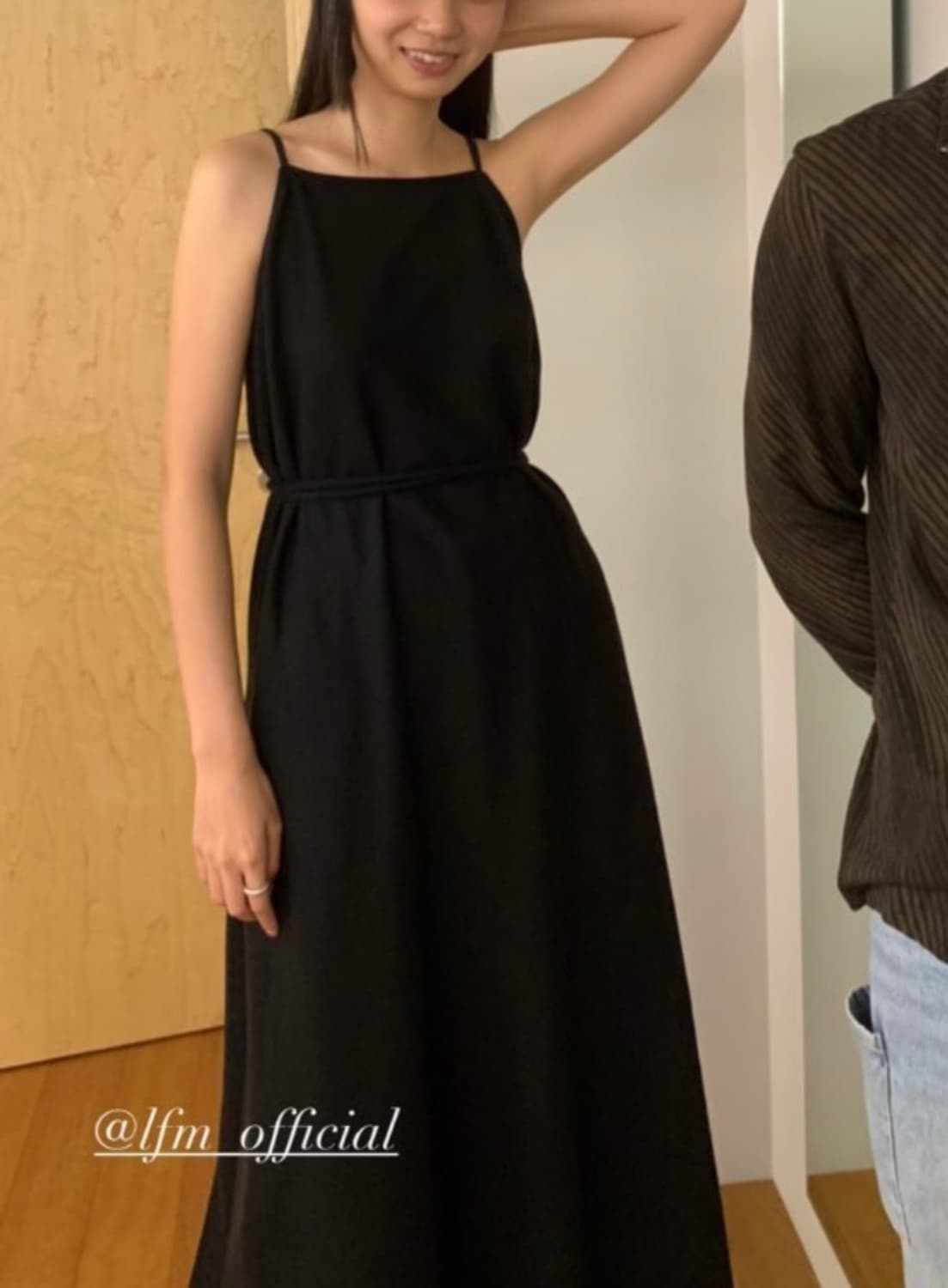 LFM_ Back Strap Long Dress 상품이미지5