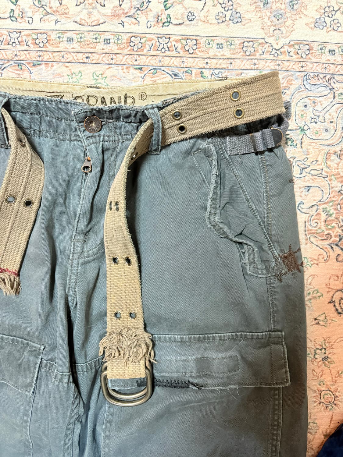 2000’s z-brand  destruction cago pants  상품이미지3
