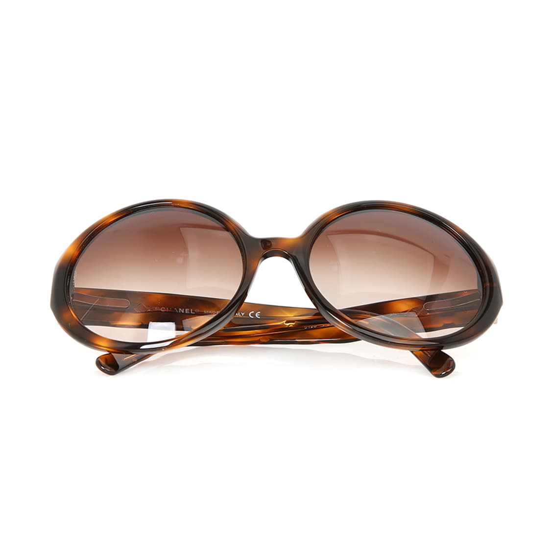 샤넬 퀼팅 선글라스 브라운 라운드 하바나 선글 5120 상품이미지6