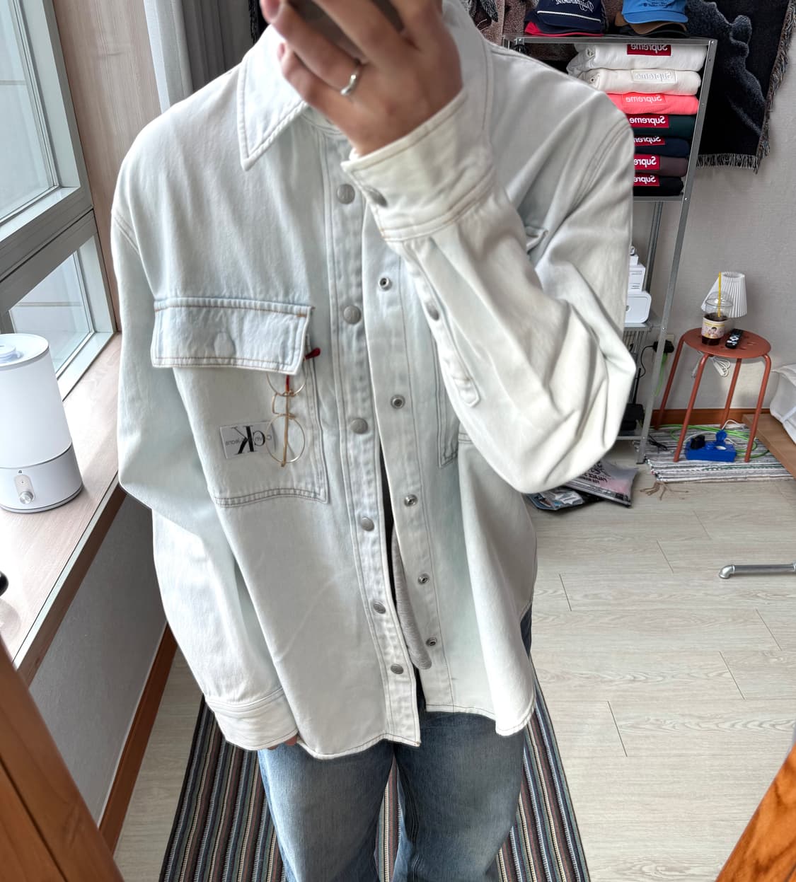 캘빈클라인 데님 자켓 상품이미지1