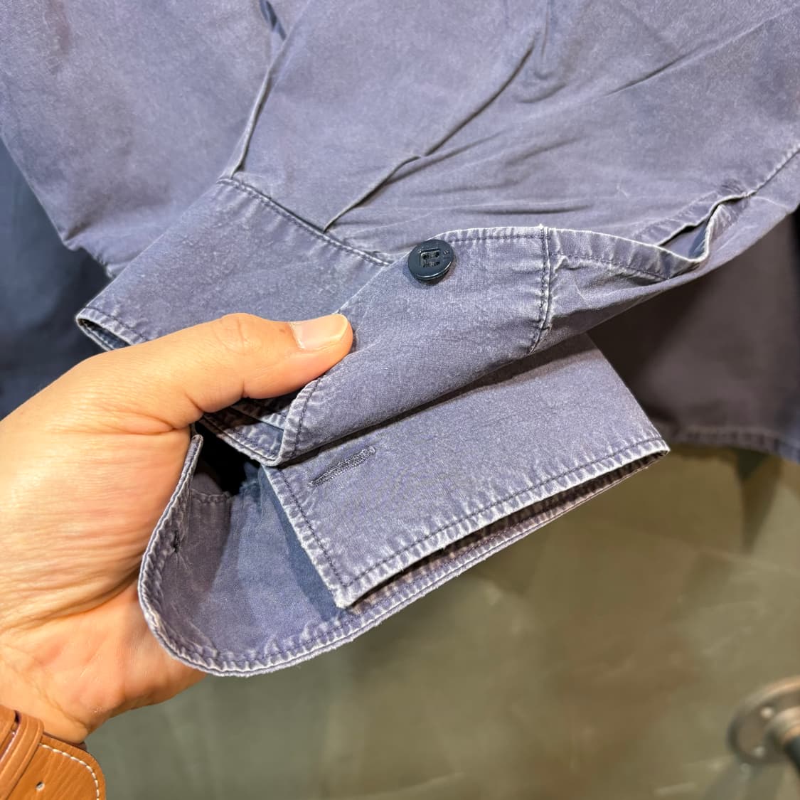 [M] STONE ISLAND 스톤아일랜드 오버 셔츠 상품이미지3