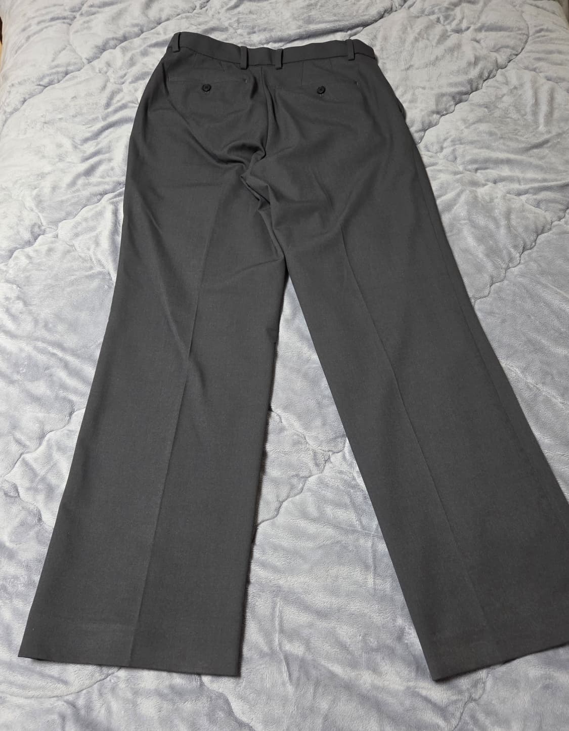 [29] 무신사 스탠다드와이드 슬랙스 그레이 상품이미지3