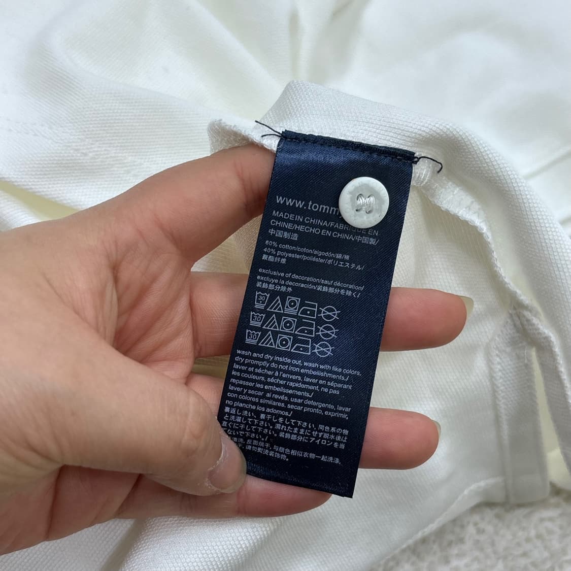 XL 타미진스 반팔 카라 티셔츠 0401E 상품이미지4