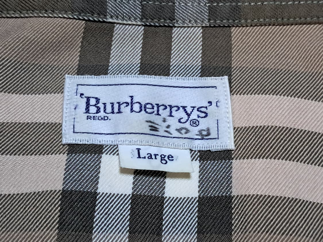 버버리 여성 체크셔츠 L 상품이미지5