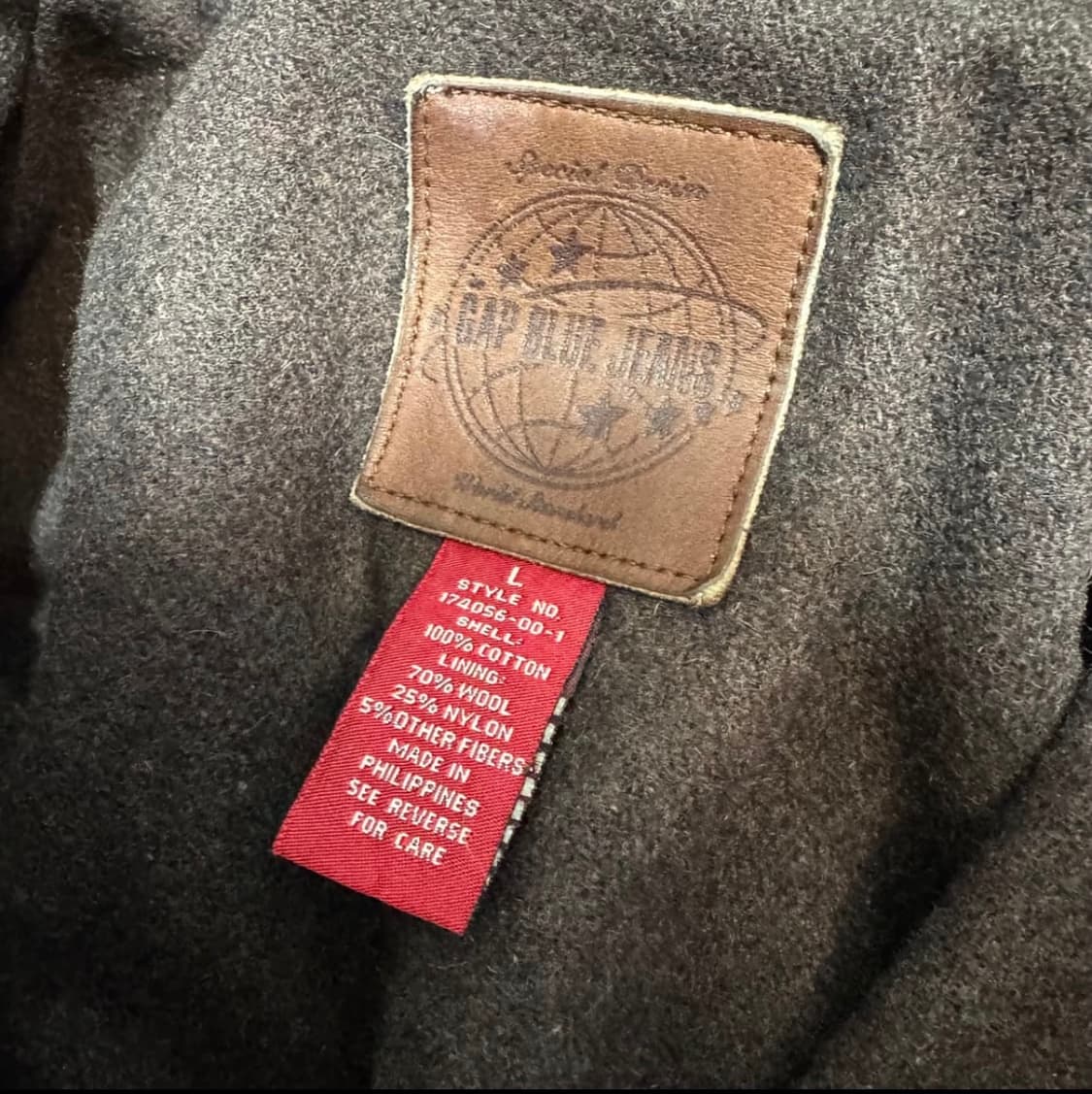 old gap denim jaket xl 상품이미지5