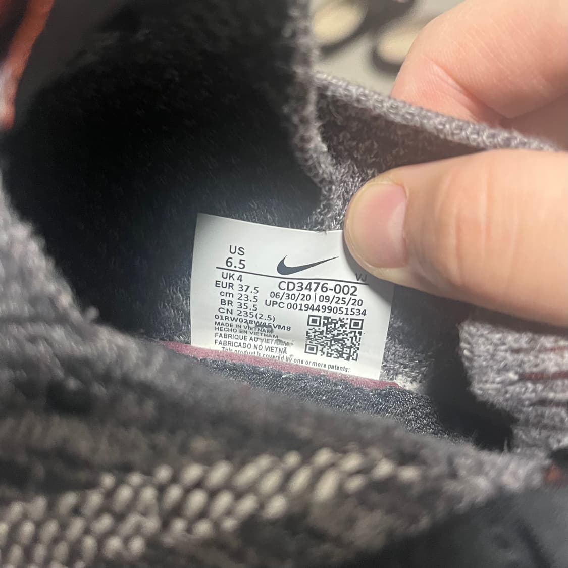 나이키 스페이스 히피 04 아이언 그레이 235 상품이미지6