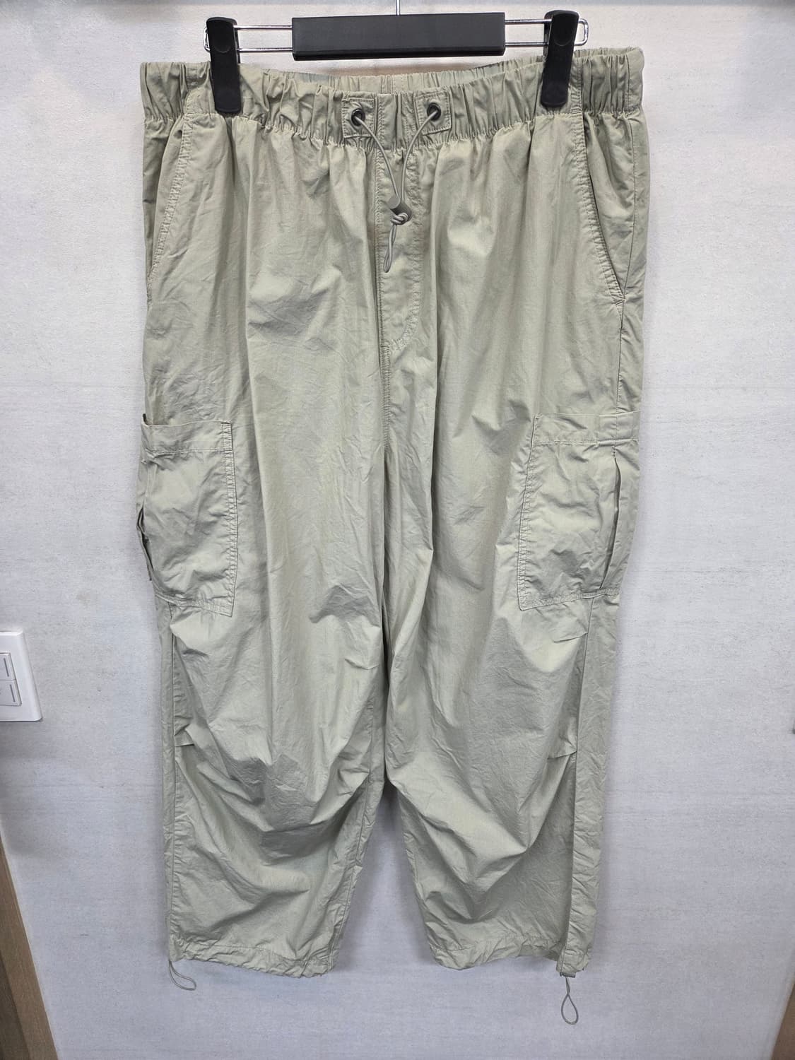 자라 dwrn 파라슈트 와이드 카고 스트링팬츠 xl 34 상품이미지1