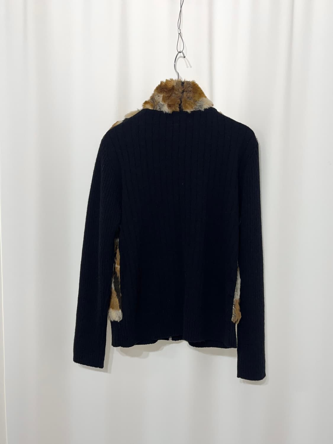 KRIZIA faux fur trim cardigan  상품이미지5