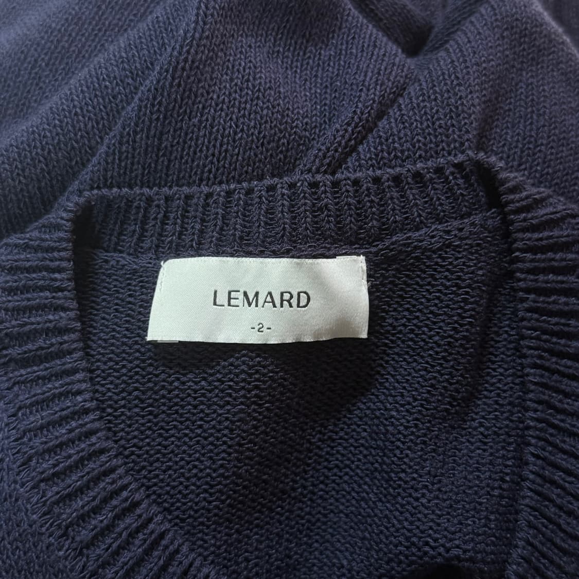 [M/오버핏] 르마드(LEMARD) 라운드 니트 가디건 상품이미지6