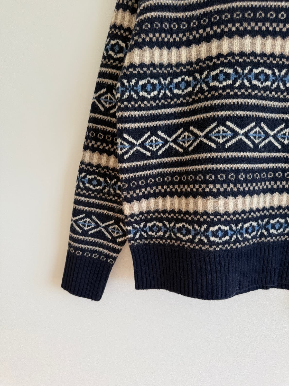 Pre owned 패턴 니트 상품이미지3