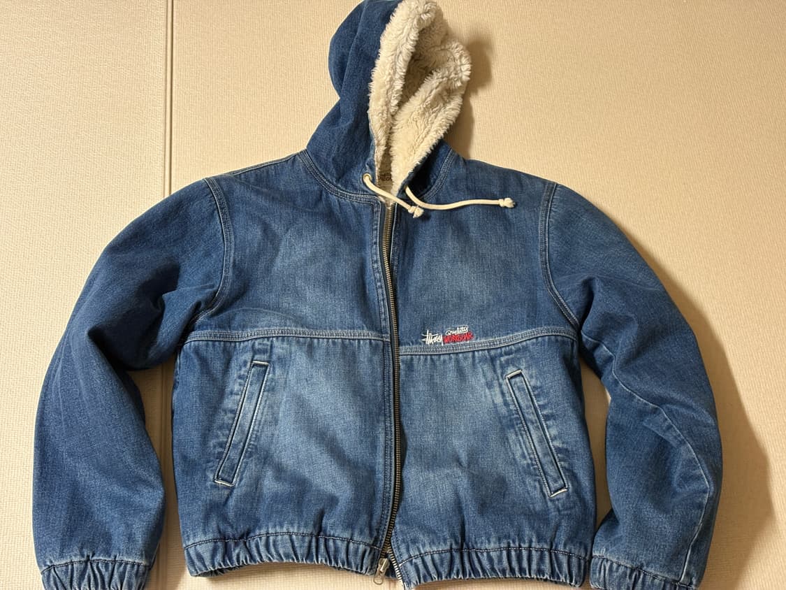 (M) 스투시 stussy 쉐르파 데님 워크자켓 상품이미지2