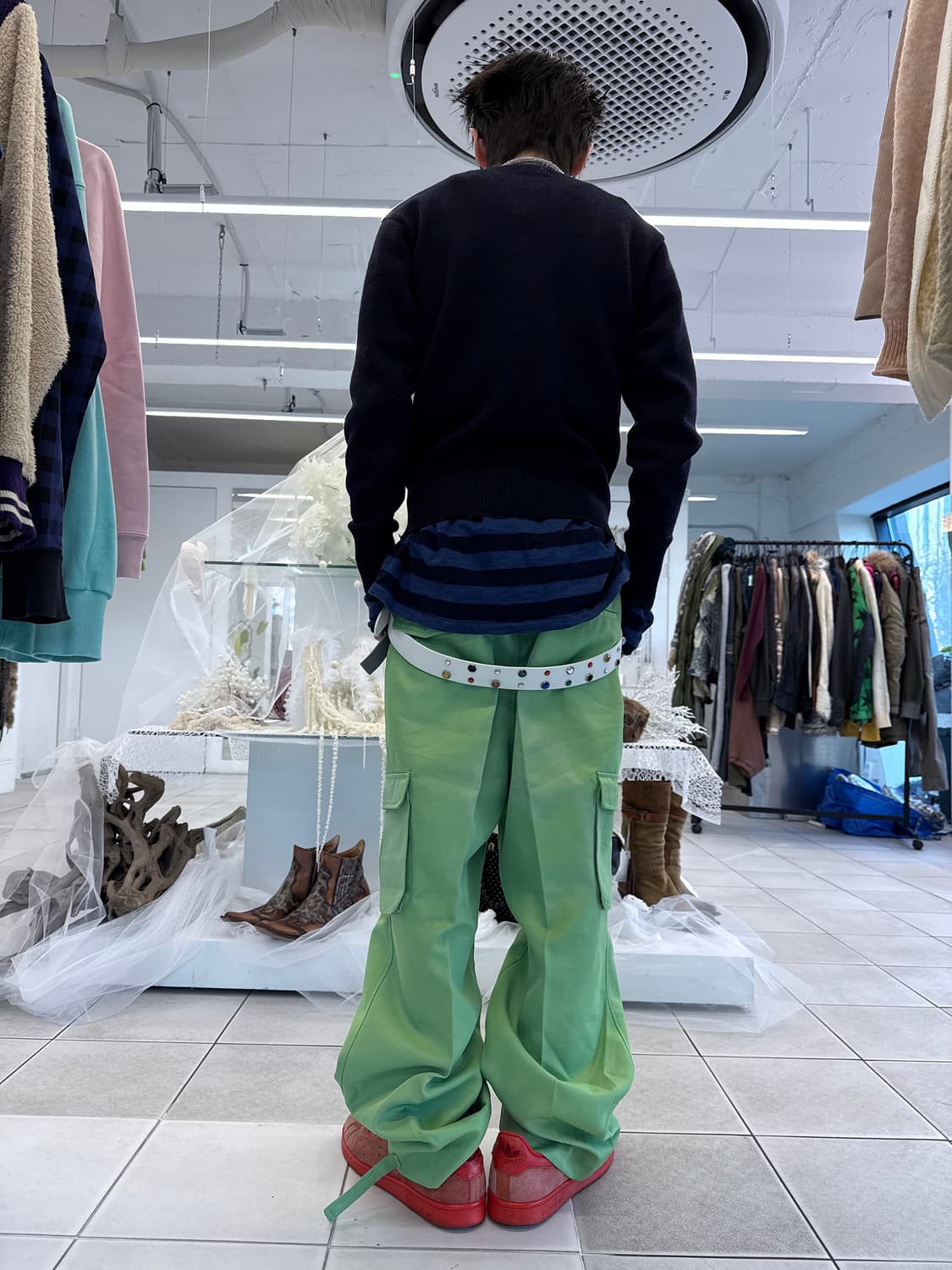 ganni cargo pants 상품이미지2