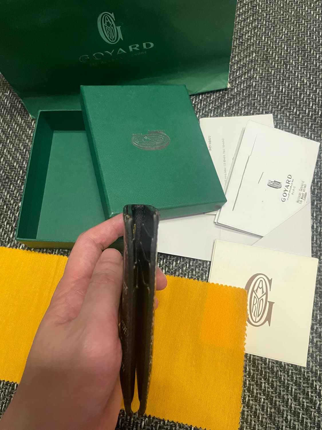 고야드 생피에르 카드지갑 오거나이저 상품이미지3