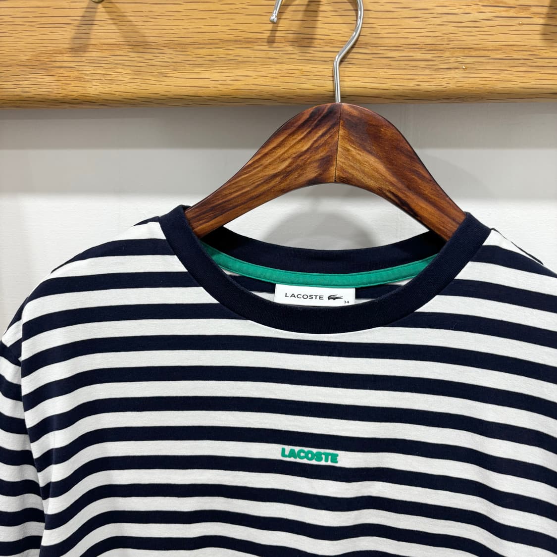 Lacoste 스트라이프 반팔티 상품이미지3