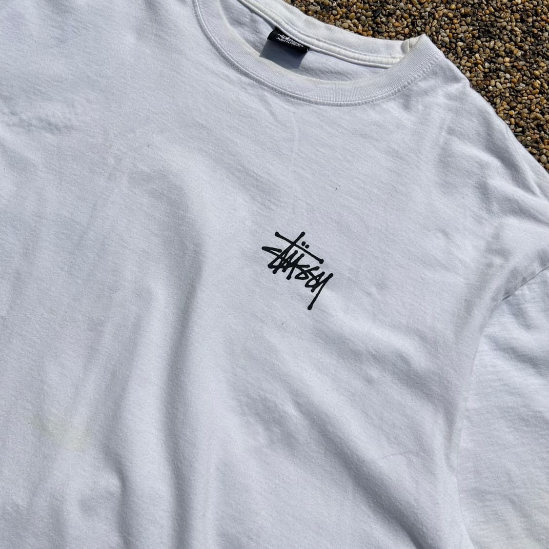 스투시(Stussy)화이트 반팔티 상품이미지4