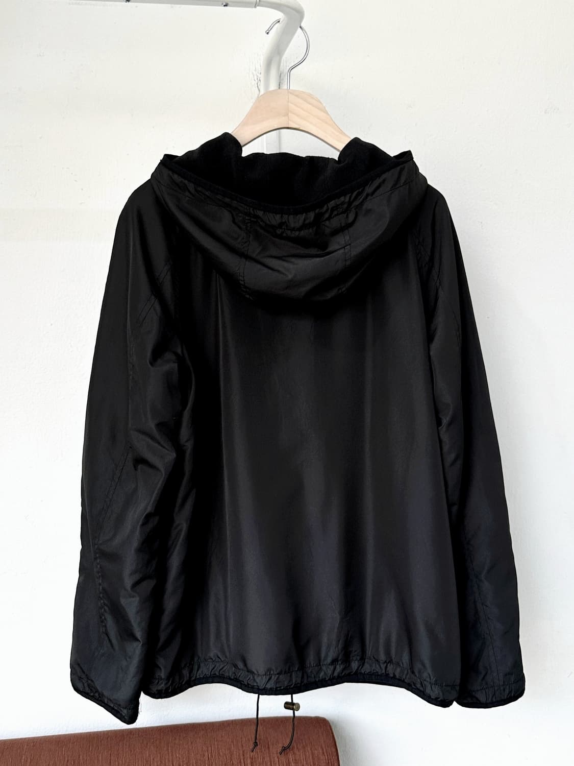 Inner fleece washed poly easy parka 상품이미지5