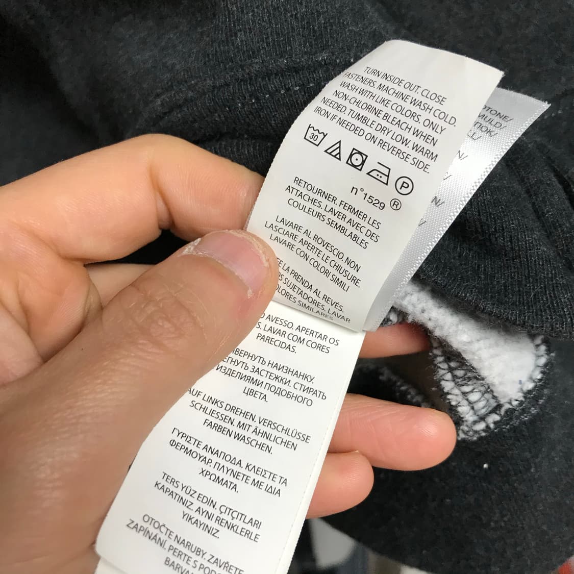 폴로 랄프로렌 차콜 후드집업 상품이미지5