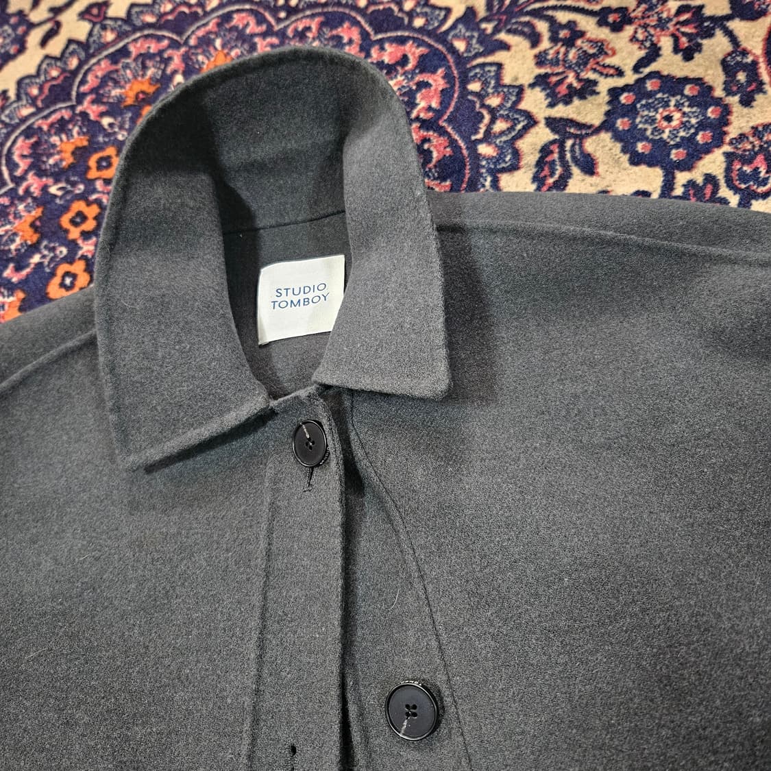 (미사용)스튜디오톰보이 21aw 핸드메이드 루즈핏 자켓 상품이미지6