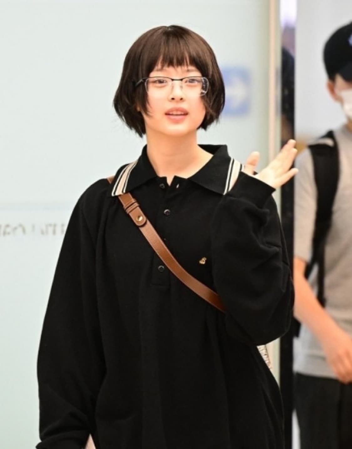 캐피탈 랑글 컬러 피케 레트로 블랙 상품이미지5