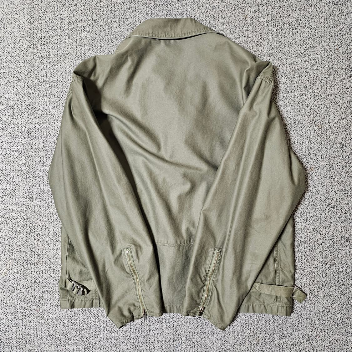 [1] 블라인드파일즈 코튼라이더 자켓 올리브 상품이미지2