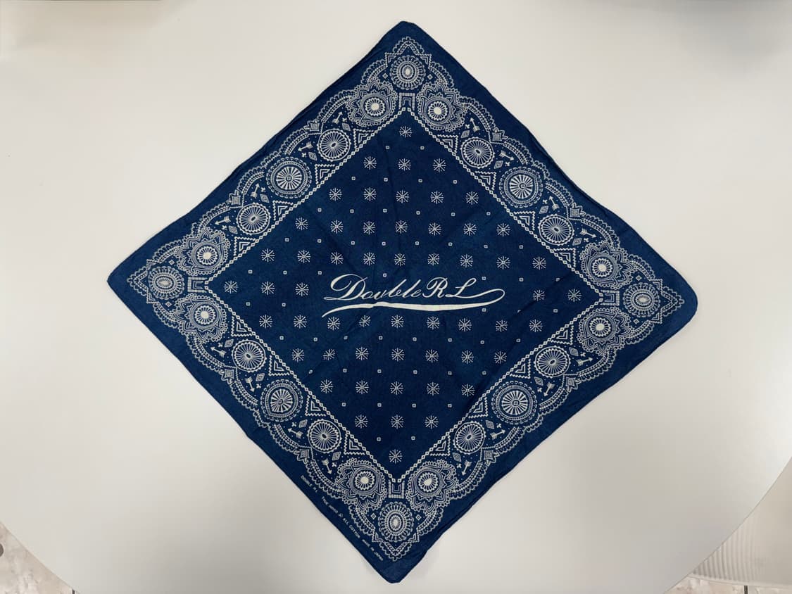 더블알엘 반다나 / 네이비 상품이미지1