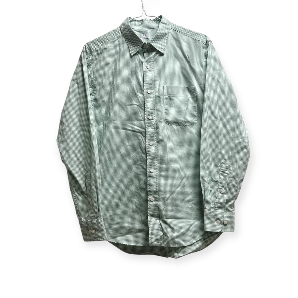 유니클로 브로드클로스 체크셔츠 상품이미지1