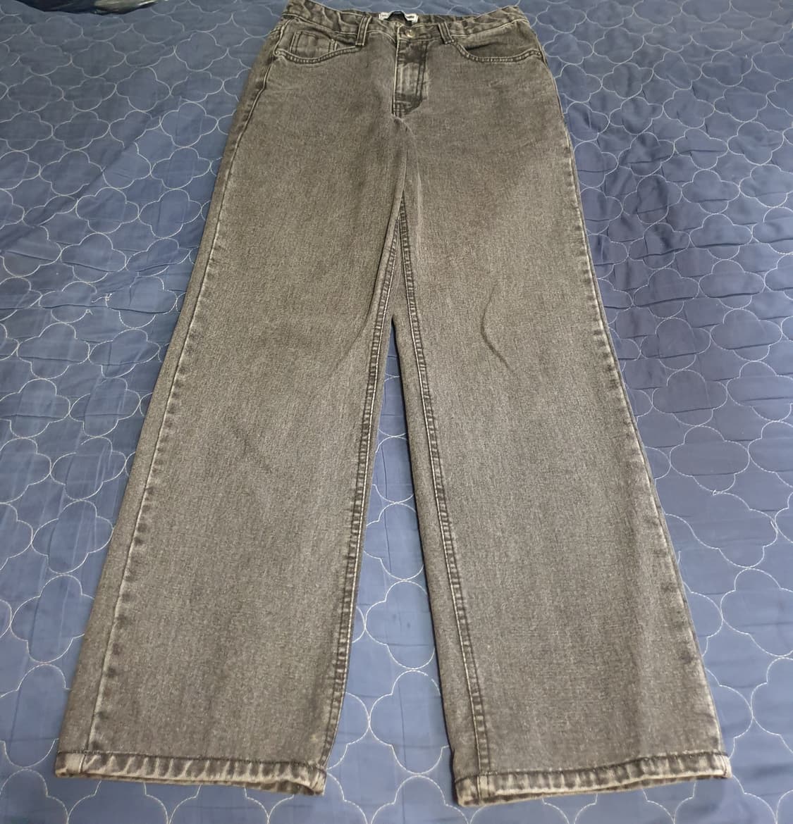 밀리언코르 MC 주황택 워싱 데님팬츠 흑청 (S) 상품이미지1