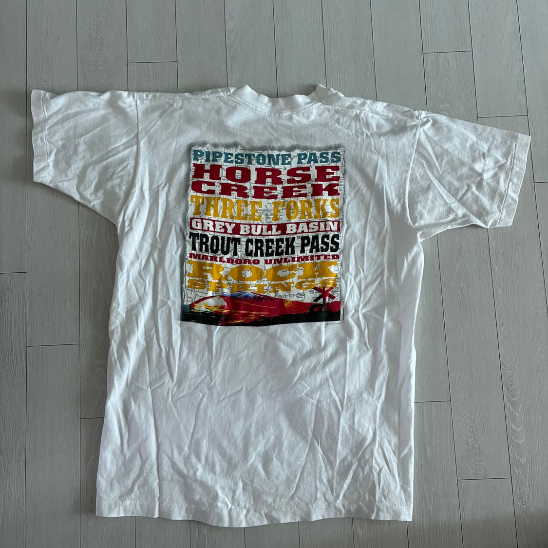 [XL] 90s 말보로 언리미티드 포켓 티셔츠 상품이미지3