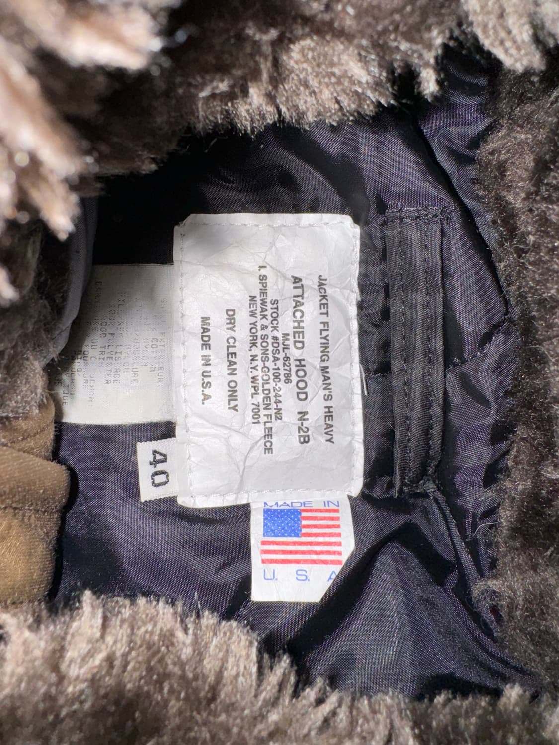 미군 N2B 자켓 빈티지 상품이미지3