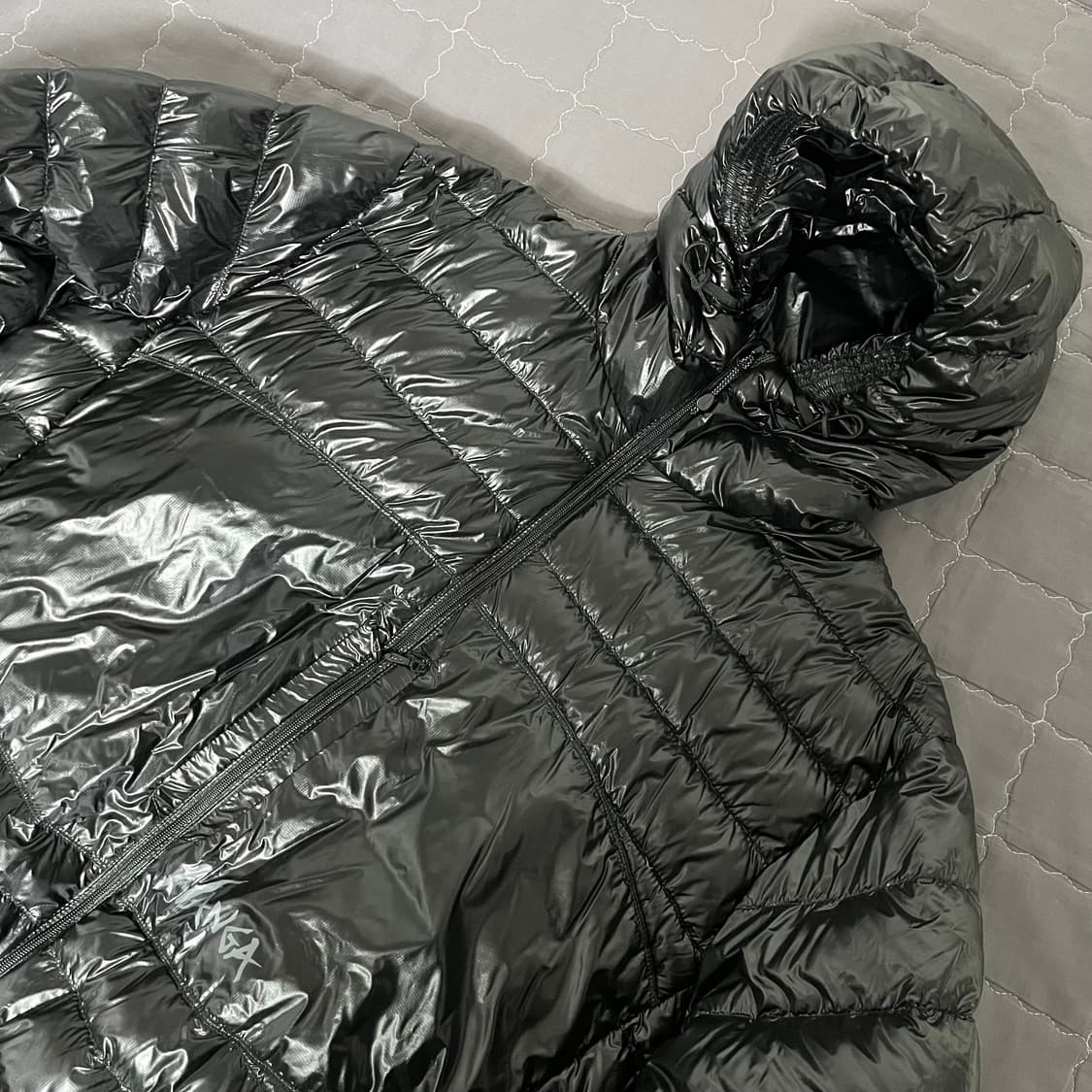 난가 에어리얼 다운 파카 패커블 블랙 XL 상품이미지1